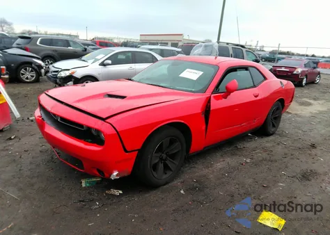 2016 Dodge Challenger Sxt z USA, uszkodzony, nr VIN 2C3CDZAG8GH195311